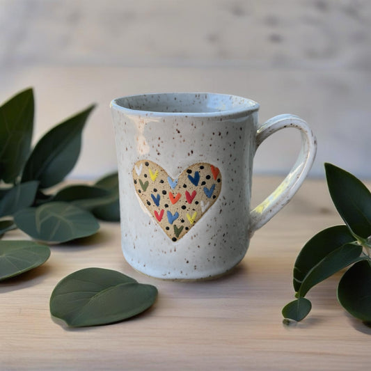 Rainbow Heart Mug - Preorder